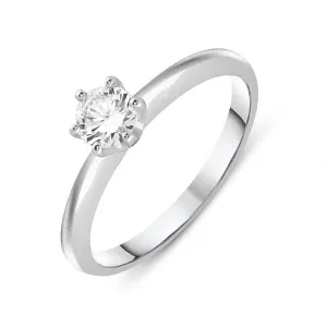 18ct White Gold 0.40ct Diamond Brilliant Cut Solitaire Ring
