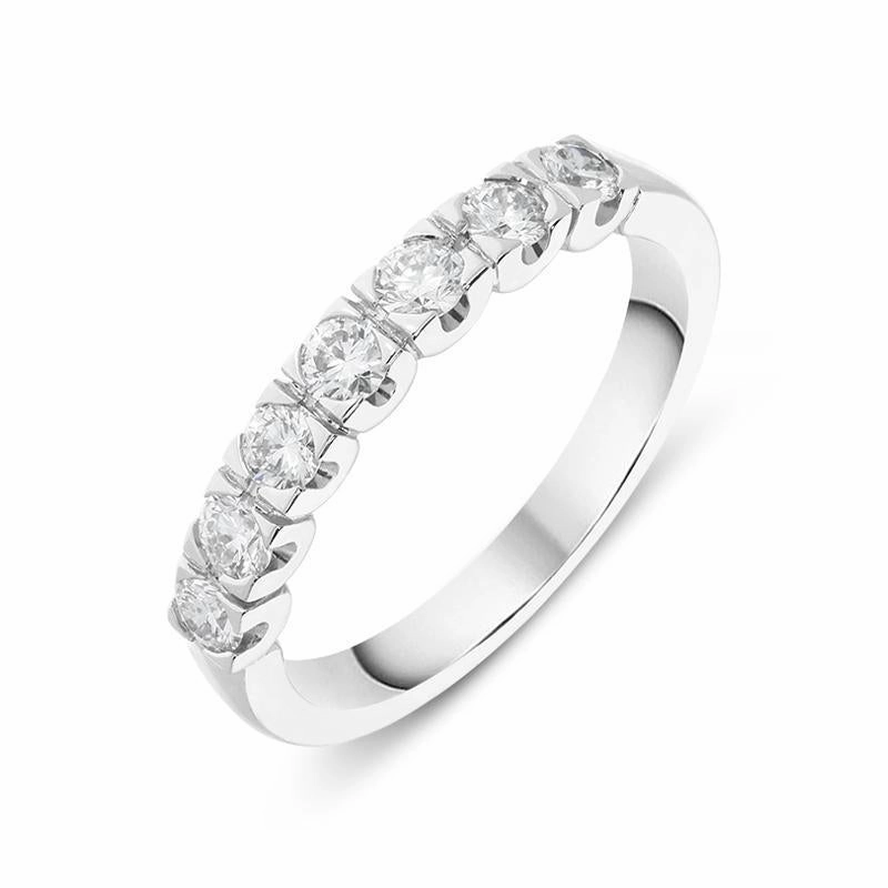 18ct White Gold 0.55ct Diamond Eternity Ring