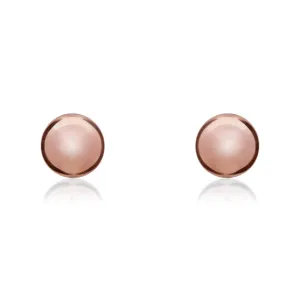 9ct Rose Gold 3mm Ball Stud Earrings