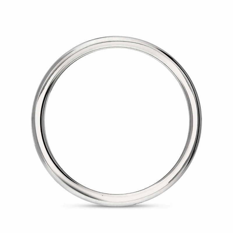 9ct White Gold Turquoise Queen's Jubilee Hallmark 5mm Ring D