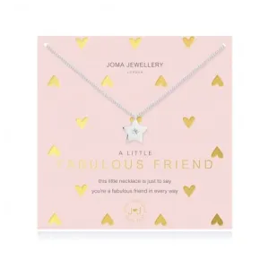 A Little Fabulous Friend Silver 46cm   5cm Extender Necklace 4387