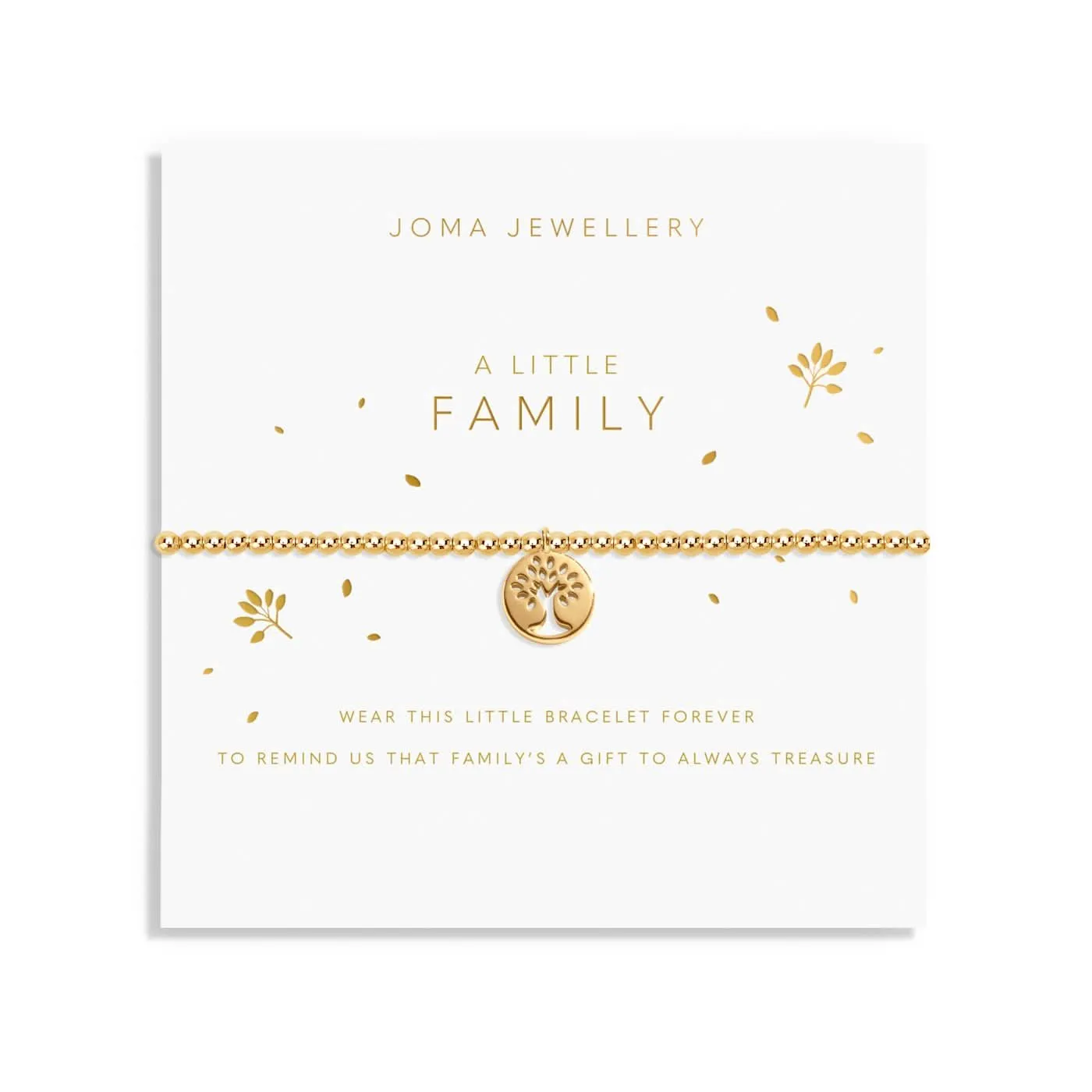 A Little Family Gold Plated Bracelet 8222
