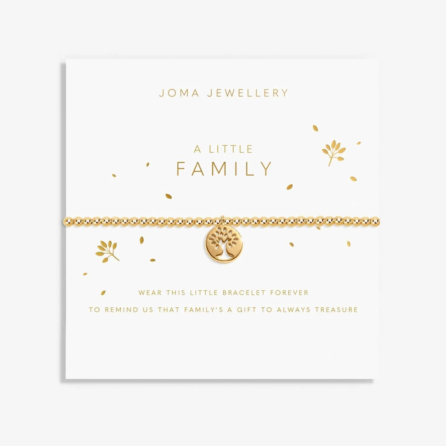 A Little Family Gold Plated Bracelet 8222