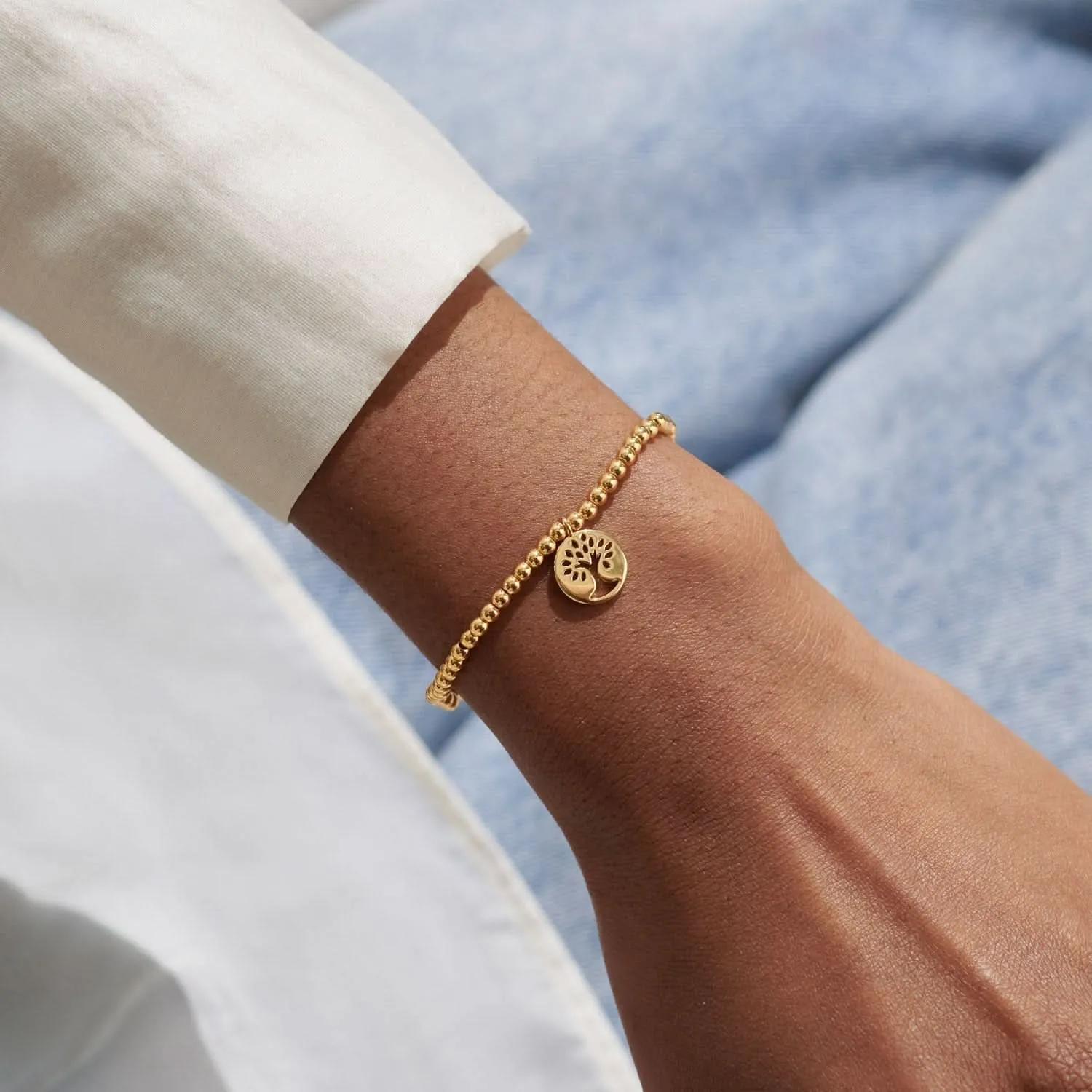 A Little Family Gold Plated Bracelet 8222