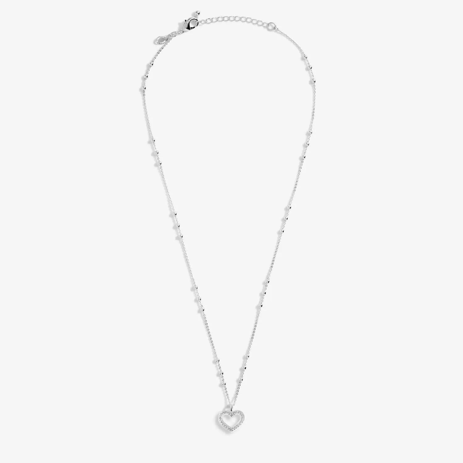 A Little Happy Birthday Sister Silver Plated Necklace 7809