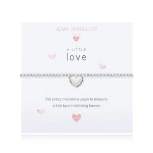 A Little Love Silver 10.5cm Stretch Bracelet C445