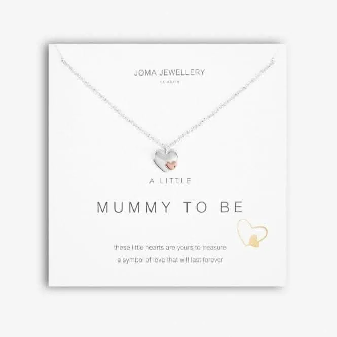 A Little 'Mummy To Be'  Silver 46cm   5cm Extender Necklace 5283
