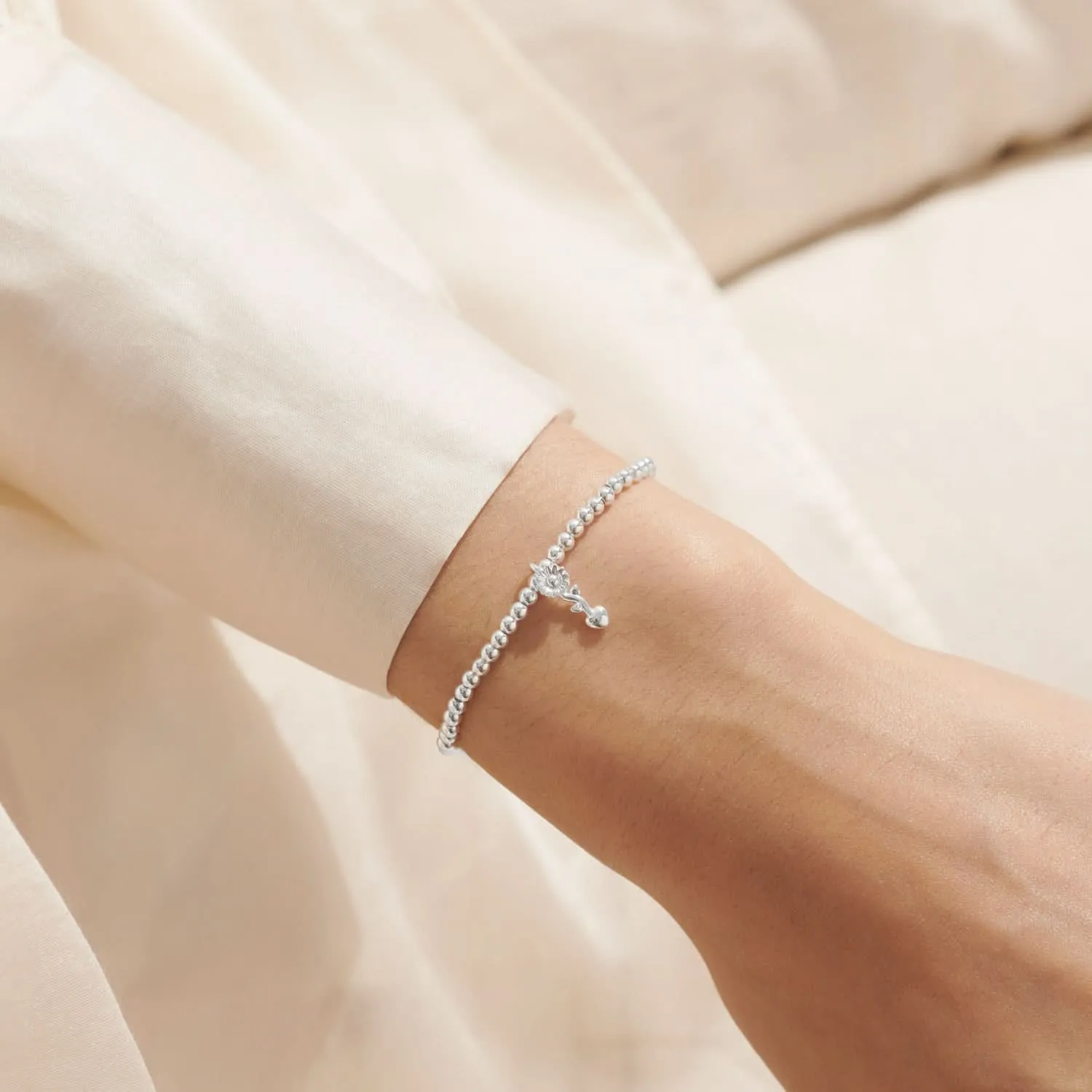 A Little Teachers Plant Seeds that Grow Forever Silver Plated Bracelet 8147