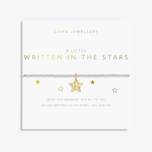 A Little Written The Stars Silver Gold Plated Bracelet 7410