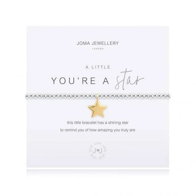 A Little You're A Star Silver Bracelet 17.5cm Bracelet 4084