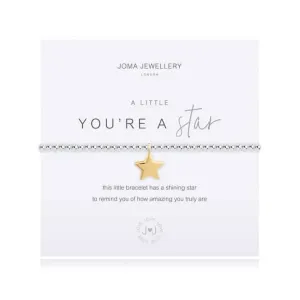 A Little You're A Star Silver Bracelet 17.5cm Bracelet 4084
