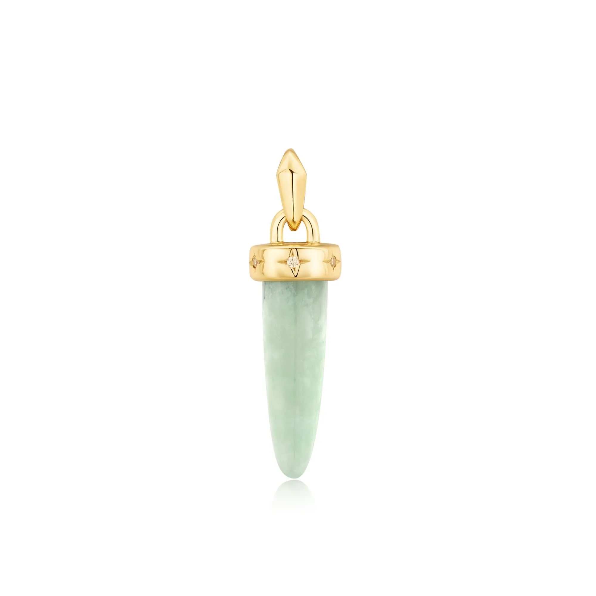 Ania Haie Gold Amazonite Drop Charm NC055-08G