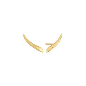Ania Haie Gold Arrow Climber Stud Earrings E049-04G