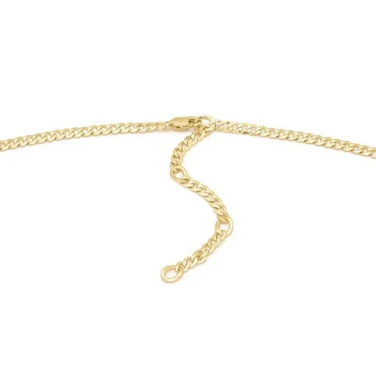 Ania Haie Gold Curb Chain Charm Connector Necklace N052-02G