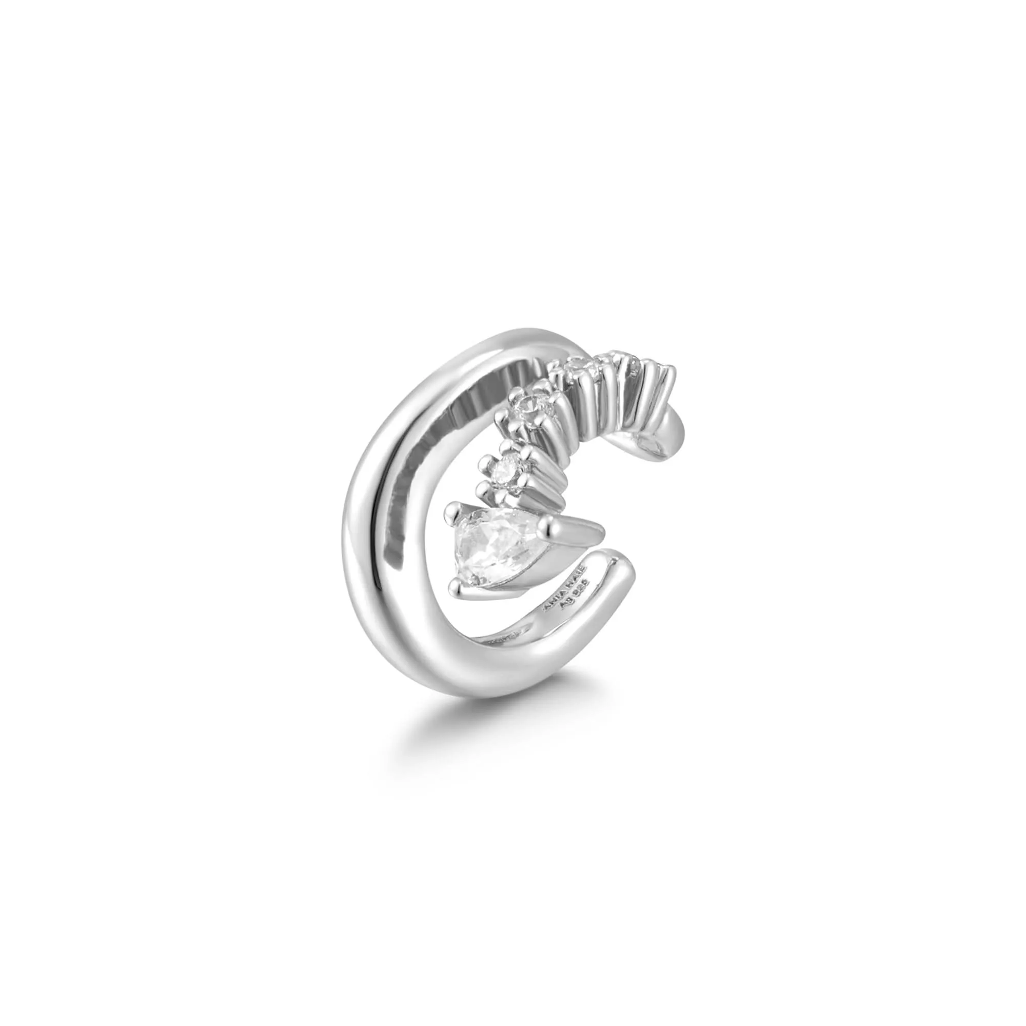 Ania Haie Silver Sparkle Cuff E056-03H