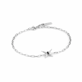 Ania Haie Silver Spike Chain Bracelet B053-01H
