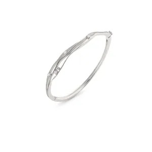 Annamaria Cammilli 18ct White Ice 0.3ct Diamond Dune Series Bracelet