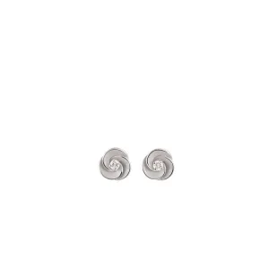 Annamaria Cammilli 18ct White Ice Gold 0.12ct Diamond Desert Rose Series Earrings
