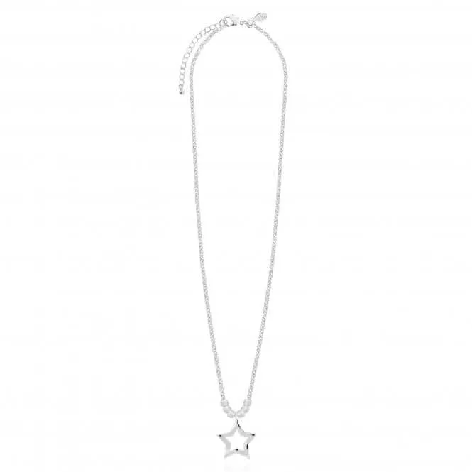 Arabella Hammered Star Long Wrap Necklace  4876