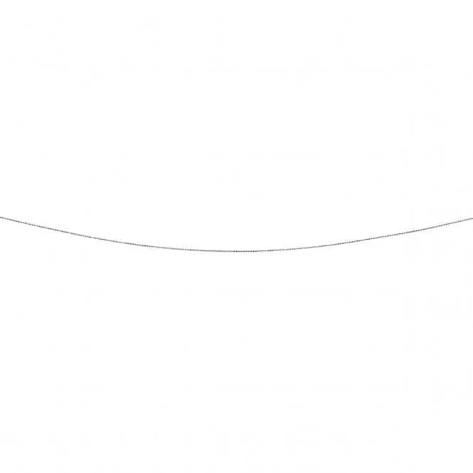 Beginnings Sterling Silver Fine Diamond Cut Ball Chain Chain N4057