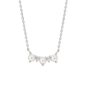 Beginnings Sterling Silver Freshwater Pearl Necklace N4616W