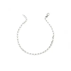 Beginnings Sterling Silver Multi Disc Fine Bracelet B5179