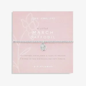 Birthflower A Little 'March' Bracelet 5627