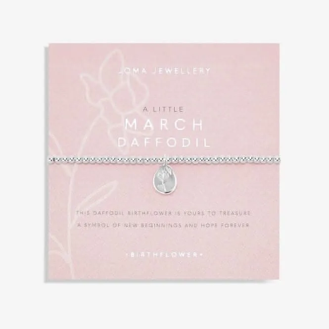 Birthflower A Little 'March' Bracelet 5627