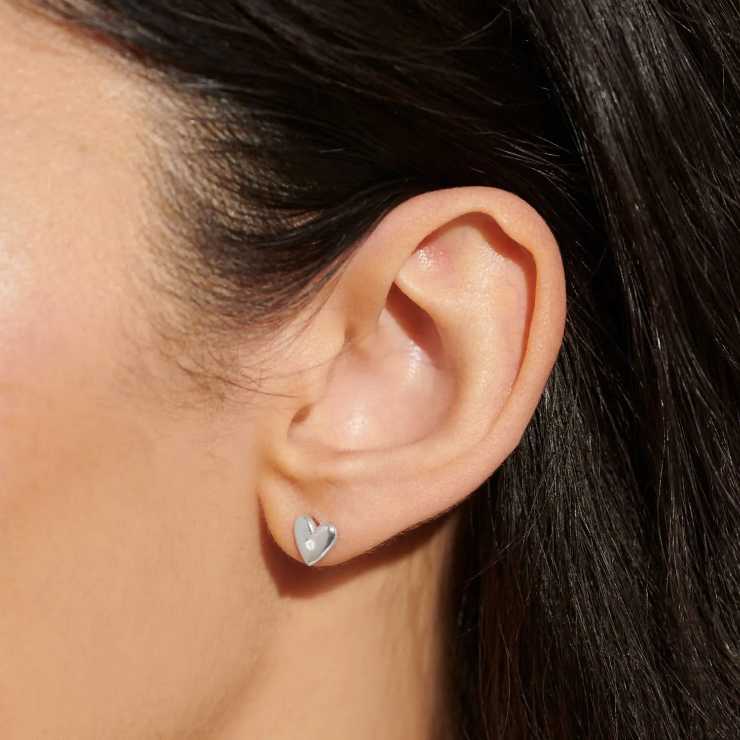 Boxed A Little Super Sister Silver Plated Earrings 8200