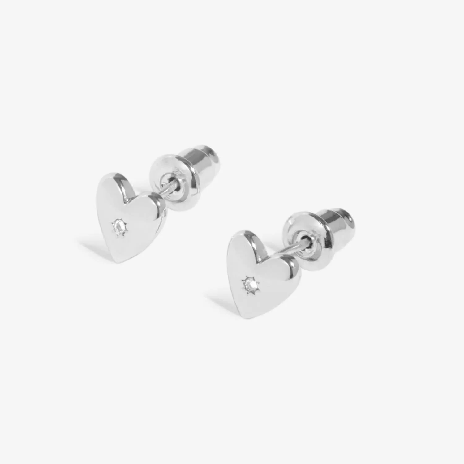 Boxed A Little Super Sister Silver Plated Earrings 8200