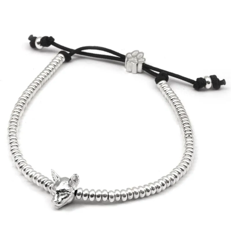 Cat Fever Sterling Silver Siamese Muzzle Bracelet D