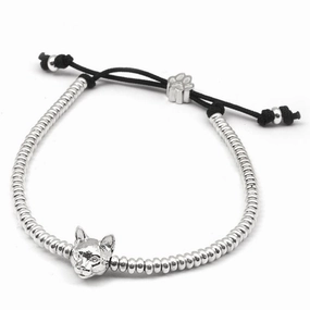 Cat Fever Sterling Silver European Muzzle Bracelet