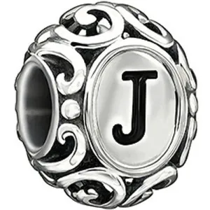Chamilia Charm Letter J Silver