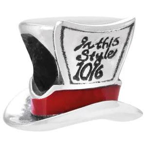 Chamilia Charm Mad Hatter Silver