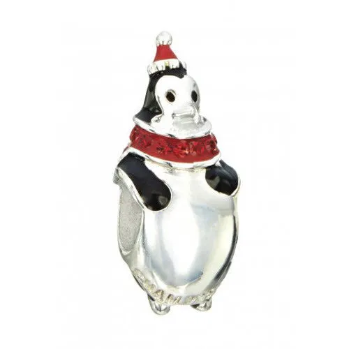 Chamilia Charm Penguin Party Silver