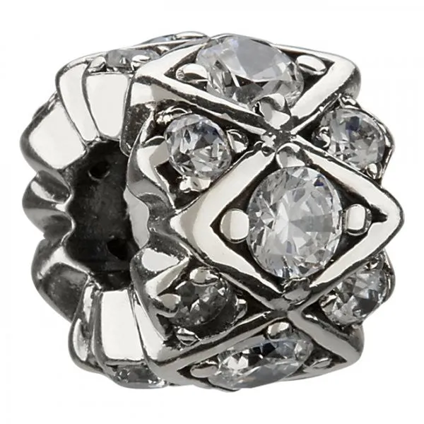 Chamilia Charm Shimmering Stones Clear