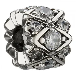 Chamilia Charm Shimmering Stones Clear