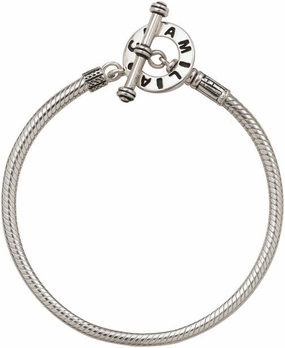 Chamilia Bracelet Double Snake T-Bar