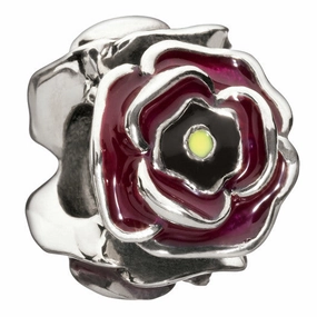 Chamilia Charm Simply Rosey Burgundy
