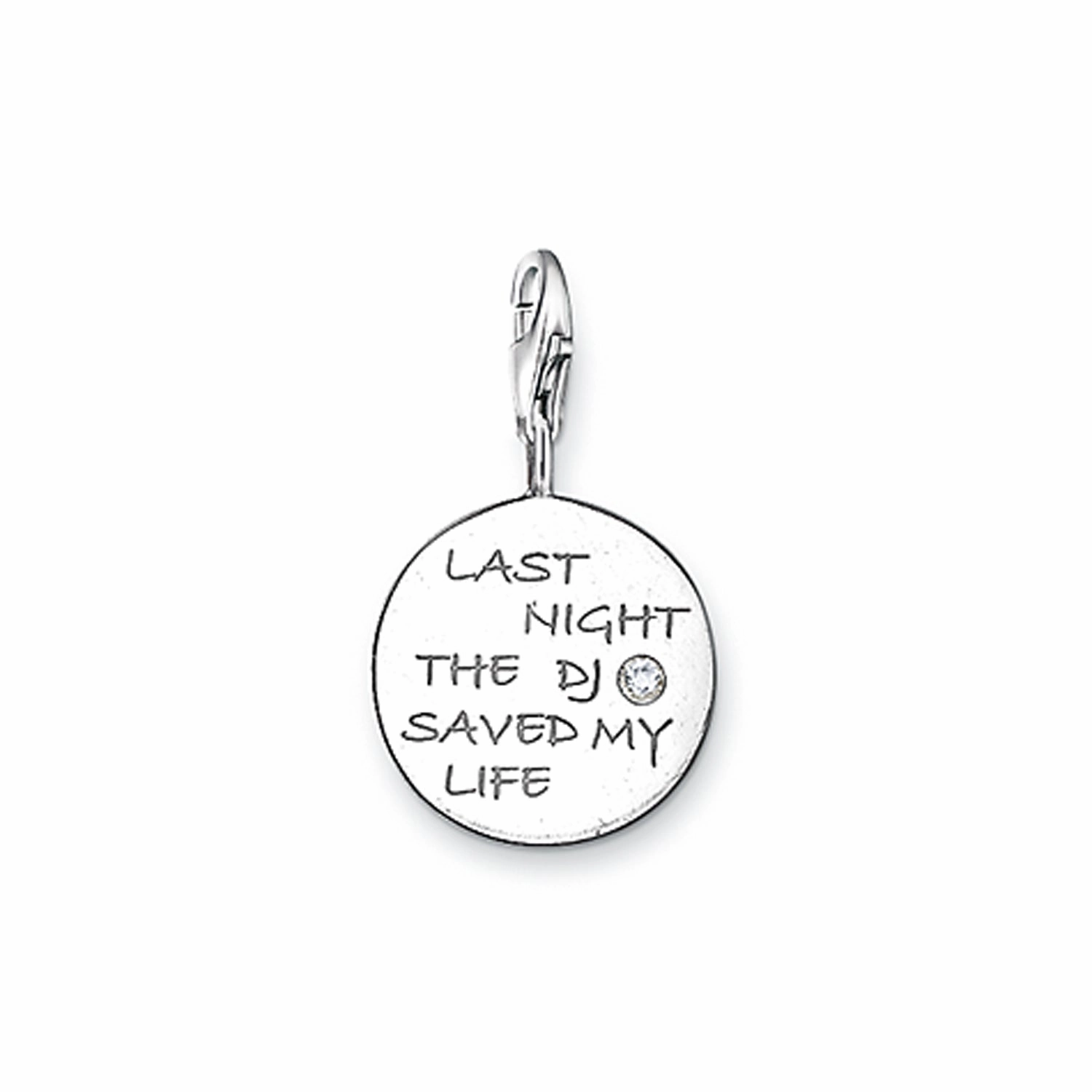 Charm Pendant DJ Tag