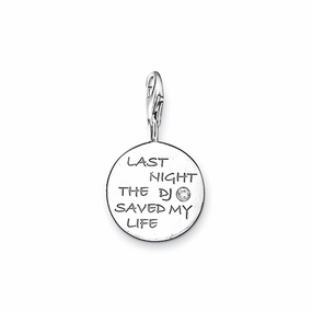 Charm Pendant DJ Tag