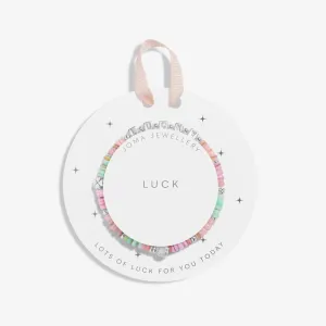 Children's Happy Little Moments Luck Silver Plated Bracelet C819