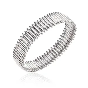 Chimento Armillas 18ct White Gold Wide Spike Bangle