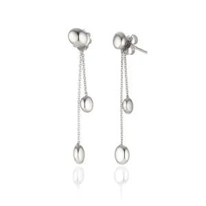 Chimento Armillas Acqua 18ct White Gold Double Drop Earrings