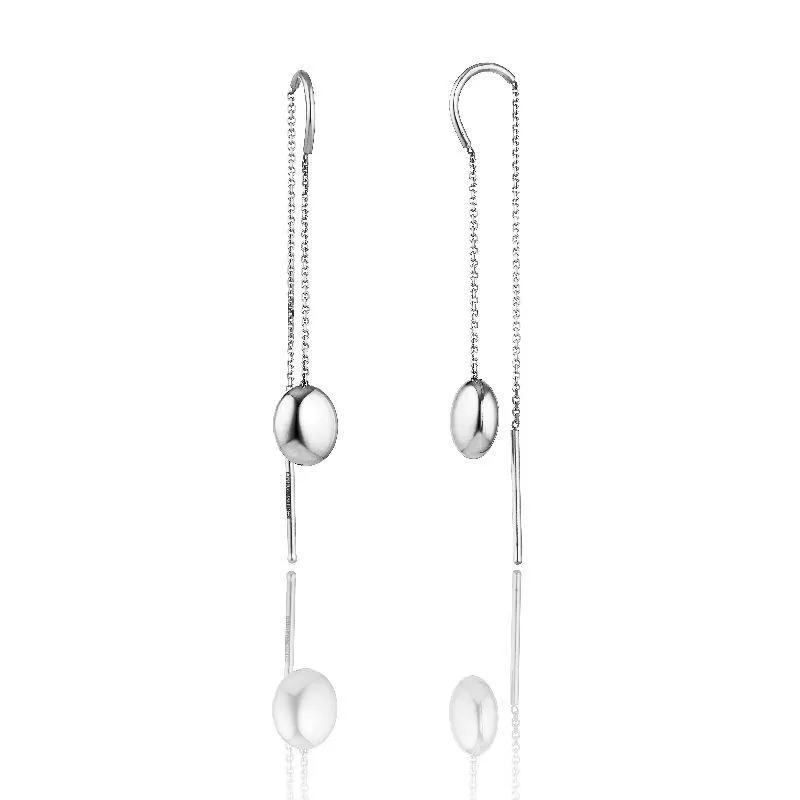 Chimento Armillas Acqua 18ct White Gold Threader Earrings