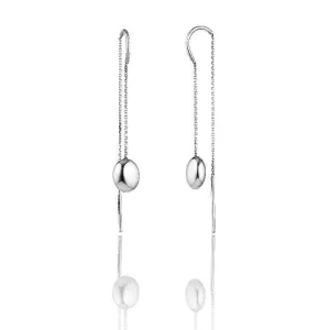 Chimento Armillas Acqua 18ct White Gold Threader Earrings