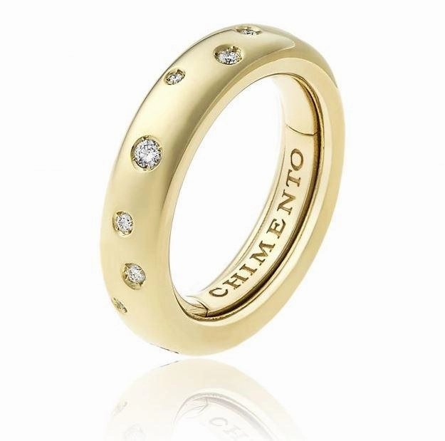 Chimento Forever 18ct Yellow Gold Diamond Adjustable Size-Fit Medium Ring