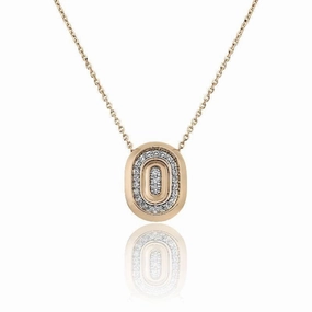 Chimento Optima 18ct Rose Gold 0.24ct Diamond Necklace
