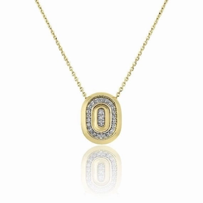 Chimento Optima 18ct Yellow Gold 0.24ct Diamond Necklace