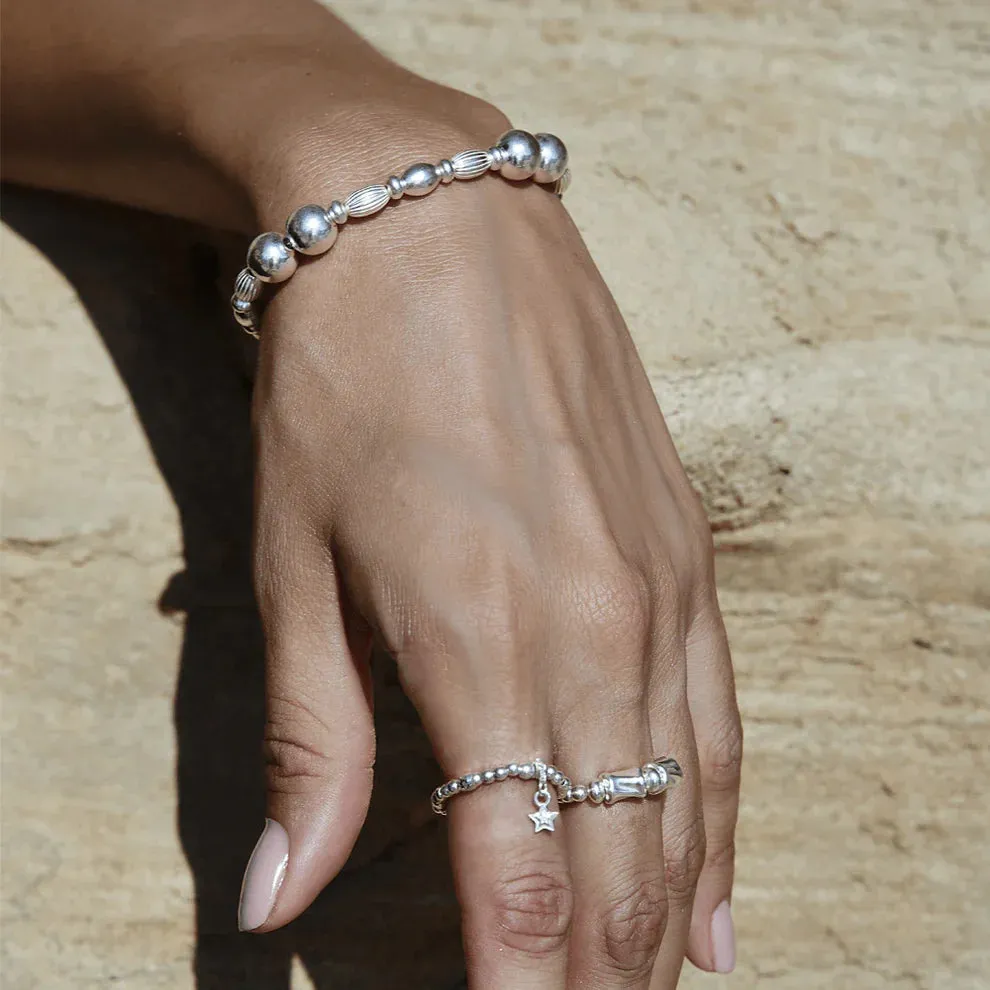 Chlobo Sterling Silver Be Courageous Bracelet